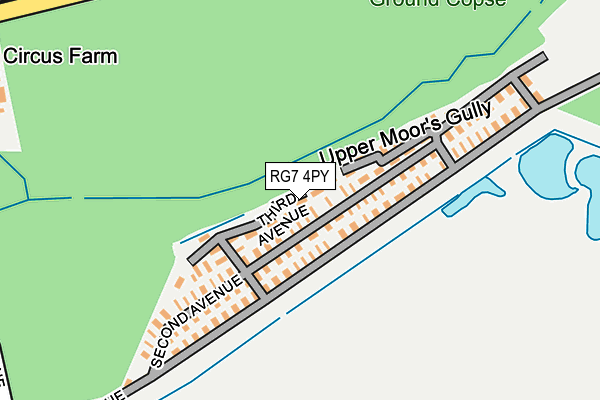 RG7 4PY map - OS OpenMap – Local (Ordnance Survey)