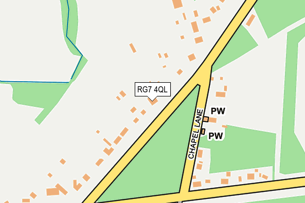 RG7 4QL map - OS OpenMap – Local (Ordnance Survey)