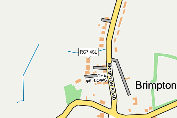 RG7 4SL map - OS OpenMap – Local (Ordnance Survey)