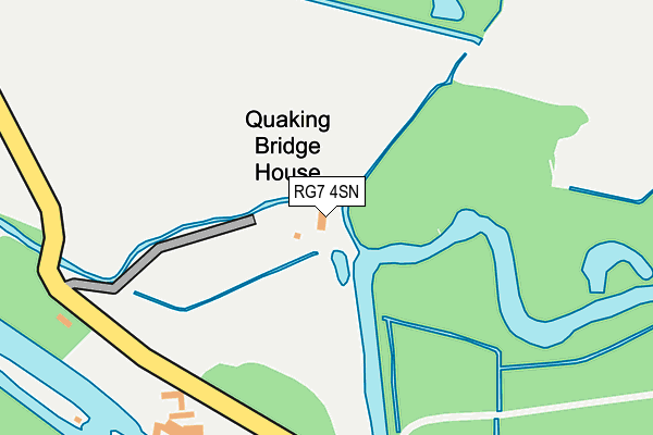 RG7 4SN map - OS OpenMap – Local (Ordnance Survey)
