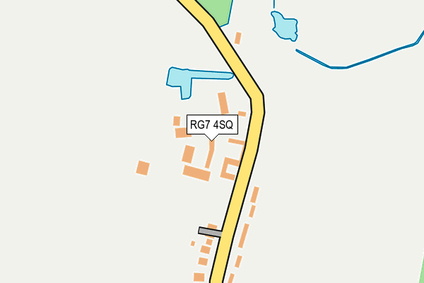 RG7 4SQ map - OS OpenMap – Local (Ordnance Survey)