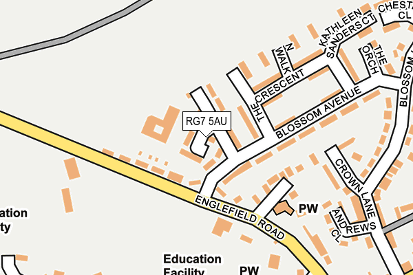 Map of GEOSET ENGINEERS LIMITED at local scale