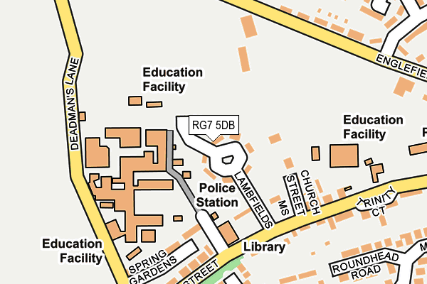 Map of INTERNATIONAL TRANSLATIONS AND INTERPRETING LTD at local scale