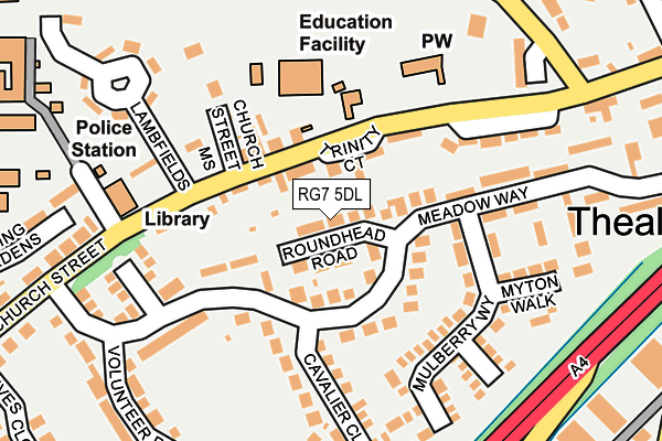 Map of THC COL REALISATIONS LIMITED at local scale