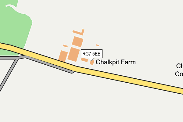 RG7 5EE map - OS OpenMap – Local (Ordnance Survey)