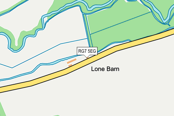 RG7 5EG map - OS OpenMap – Local (Ordnance Survey)