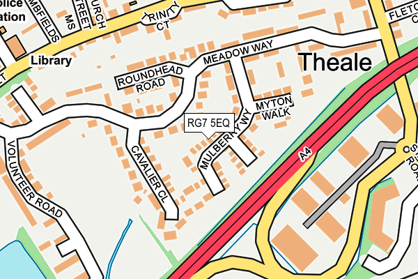 RG7 5EQ map - OS OpenMap – Local (Ordnance Survey)