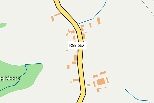 RG7 5EX map - OS OpenMap – Local (Ordnance Survey)