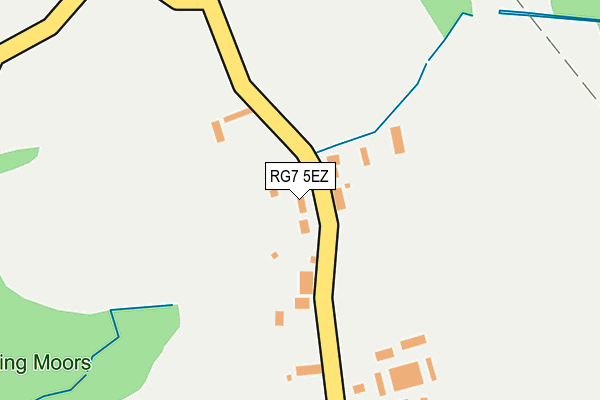 RG7 5EZ map - OS OpenMap – Local (Ordnance Survey)