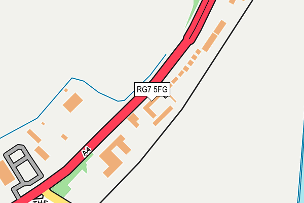 RG7 5FG map - OS OpenMap – Local (Ordnance Survey)