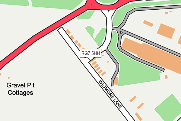 RG7 5HH map - OS OpenMap – Local (Ordnance Survey)