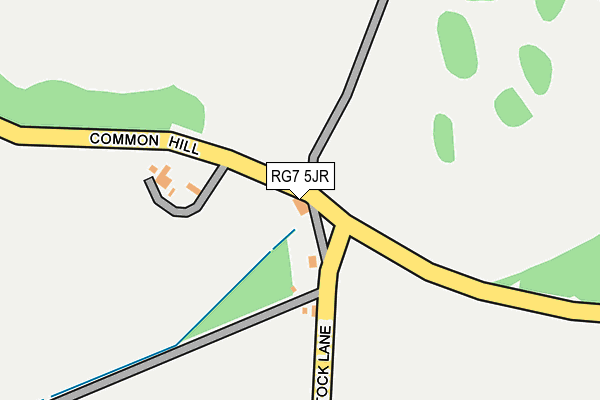 RG7 5JR map - OS OpenMap – Local (Ordnance Survey)