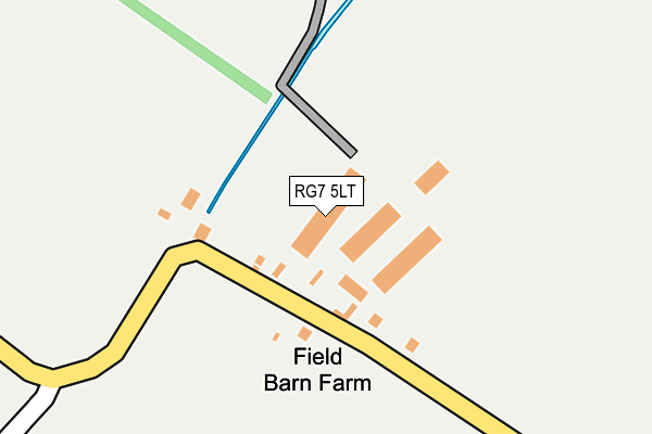 RG7 5LT map - OS OpenMap – Local (Ordnance Survey)