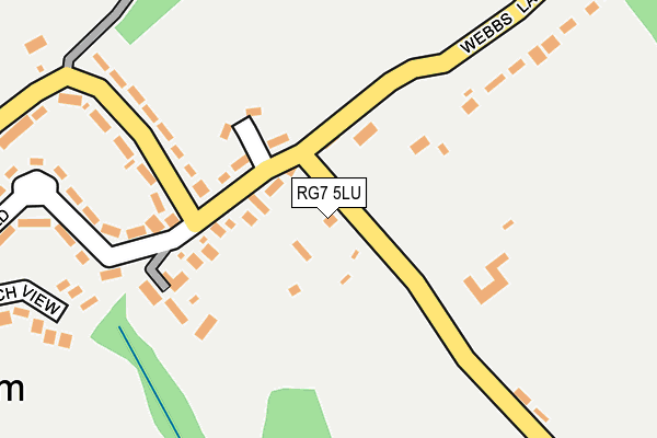 RG7 5LU map - OS OpenMap – Local (Ordnance Survey)
