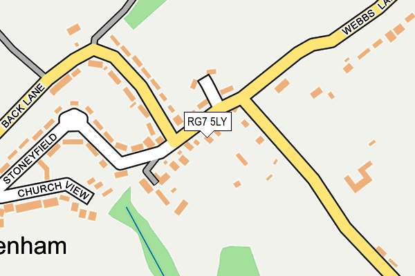 RG7 5LY map - OS OpenMap – Local (Ordnance Survey)