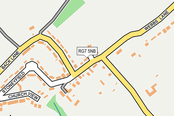RG7 5NB map - OS OpenMap – Local (Ordnance Survey)