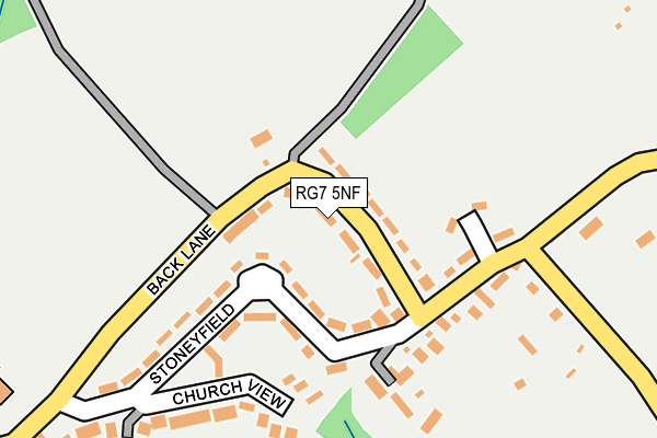 RG7 5NF map - OS OpenMap – Local (Ordnance Survey)