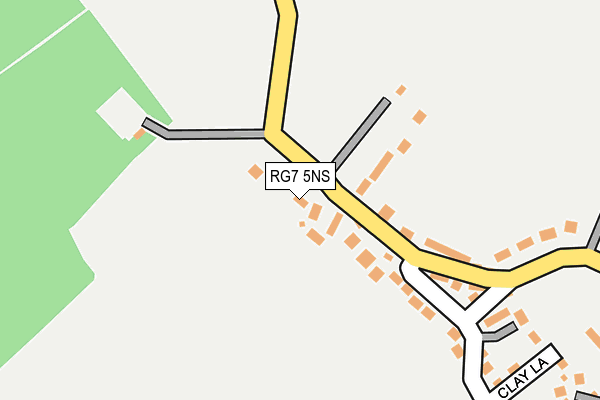 RG7 5NS map - OS OpenMap – Local (Ordnance Survey)