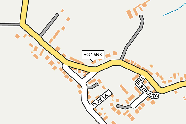RG7 5NX map - OS OpenMap – Local (Ordnance Survey)