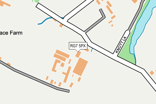 RG7 5PX map - OS OpenMap – Local (Ordnance Survey)