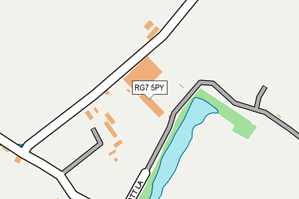 RG7 5PY map - OS OpenMap – Local (Ordnance Survey)