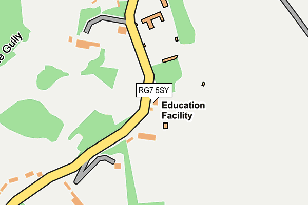 RG7 5SY map - OS OpenMap – Local (Ordnance Survey)