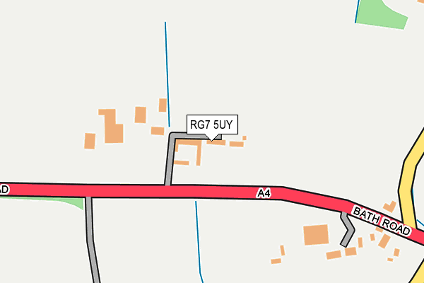 RG7 5UY map - OS OpenMap – Local (Ordnance Survey)