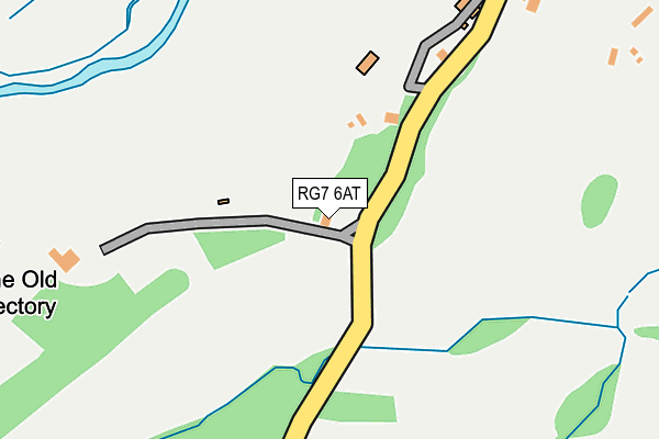 RG7 6AT map - OS OpenMap – Local (Ordnance Survey)