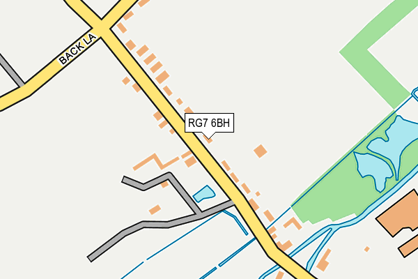 RG7 6BH map - OS OpenMap – Local (Ordnance Survey)