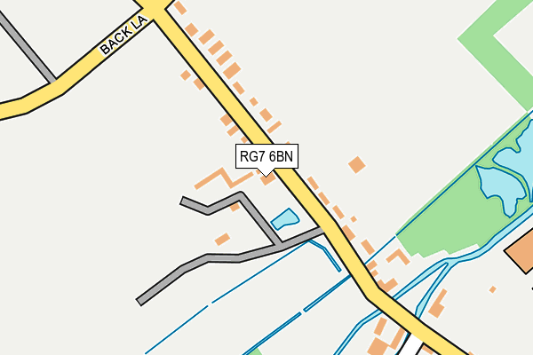 RG7 6BN map - OS OpenMap – Local (Ordnance Survey)