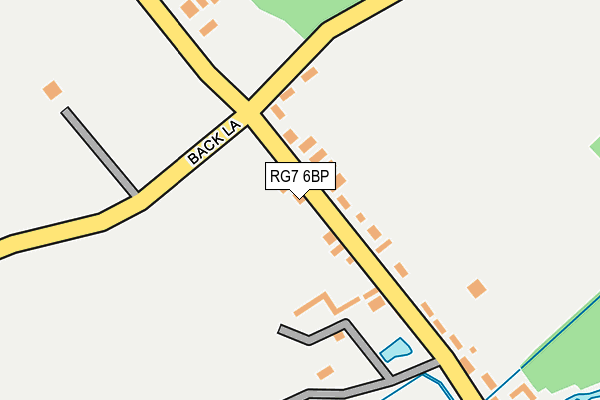 RG7 6BP map - OS OpenMap – Local (Ordnance Survey)