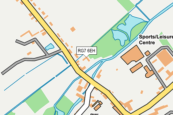 RG7 6EH map - OS OpenMap – Local (Ordnance Survey)