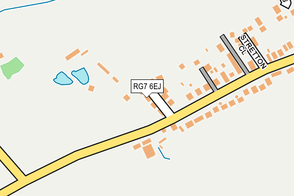 RG7 6EJ map - OS OpenMap – Local (Ordnance Survey)