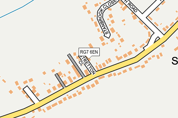 RG7 6EN map - OS OpenMap – Local (Ordnance Survey)