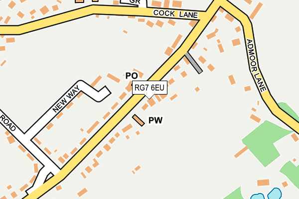 RG7 6EU map - OS OpenMap – Local (Ordnance Survey)