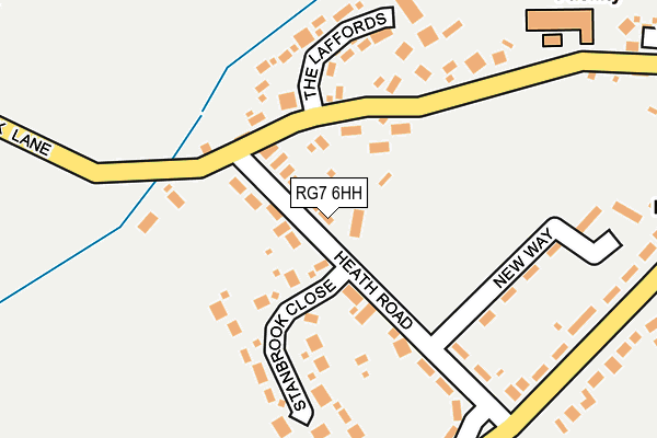RG7 6HH map - OS OpenMap – Local (Ordnance Survey)