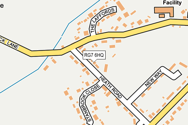 RG7 6HQ map - OS OpenMap – Local (Ordnance Survey)