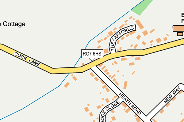 RG7 6HS map - OS OpenMap – Local (Ordnance Survey)