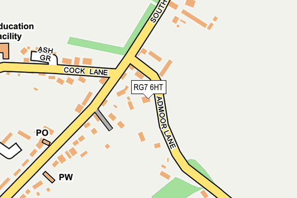 RG7 6HT map - OS OpenMap – Local (Ordnance Survey)