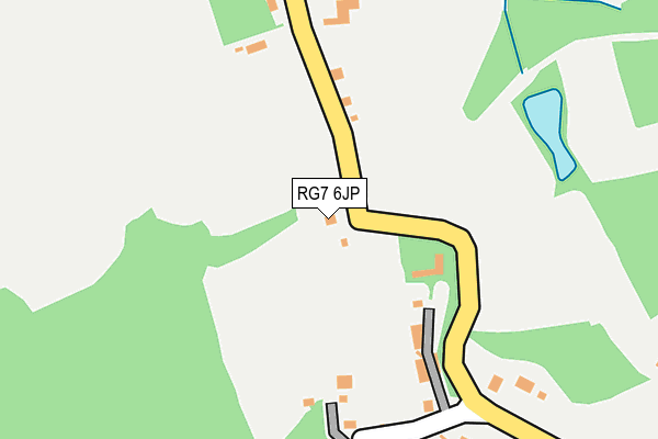 RG7 6JP map - OS OpenMap – Local (Ordnance Survey)
