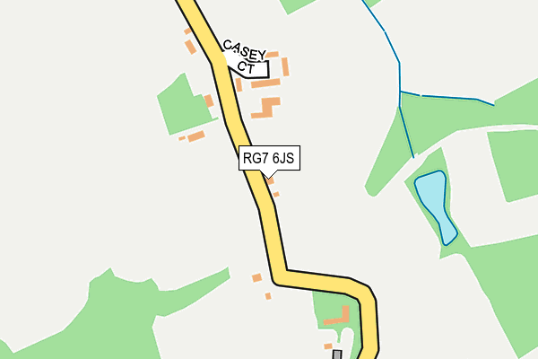RG7 6JS map - OS OpenMap – Local (Ordnance Survey)