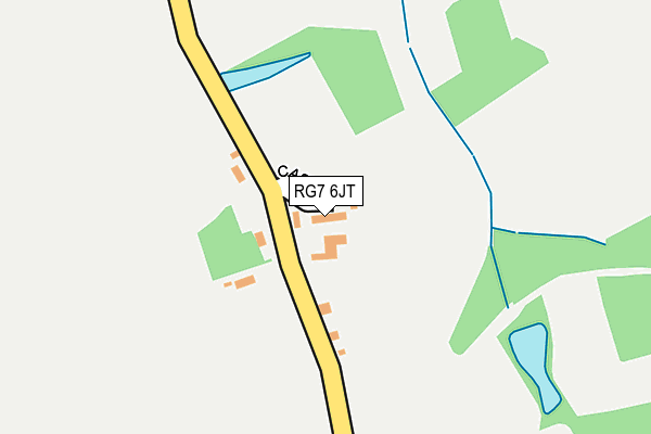 RG7 6JT map - OS OpenMap – Local (Ordnance Survey)
