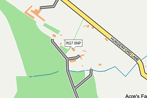 RG7 6NP map - OS OpenMap – Local (Ordnance Survey)