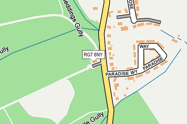 RG7 6NY map - OS OpenMap – Local (Ordnance Survey)