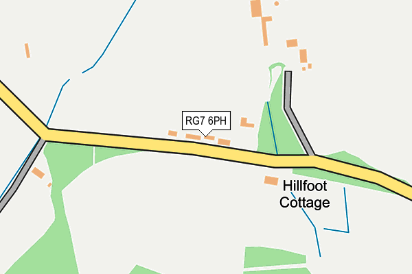 RG7 6PH map - OS OpenMap – Local (Ordnance Survey)