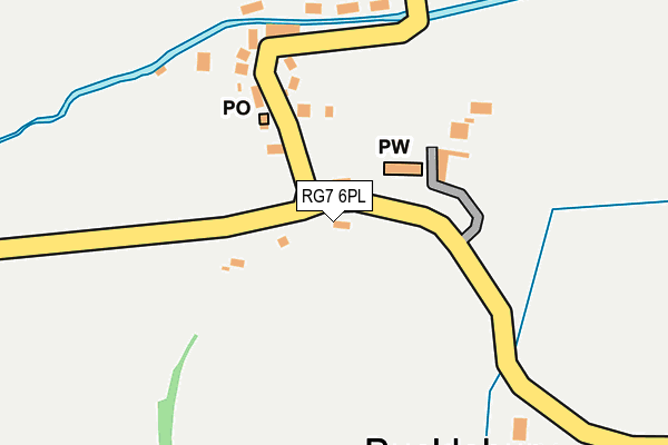 RG7 6PL map - OS OpenMap – Local (Ordnance Survey)