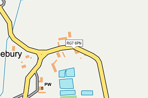 RG7 6PN map - OS OpenMap – Local (Ordnance Survey)