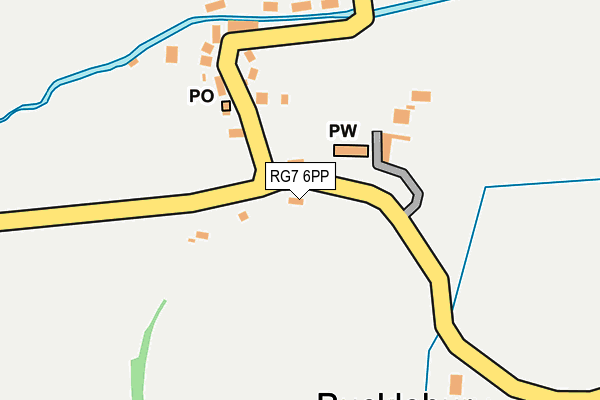 RG7 6PP map - OS OpenMap – Local (Ordnance Survey)