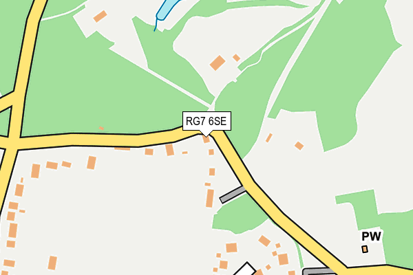 RG7 6SE map - OS OpenMap – Local (Ordnance Survey)