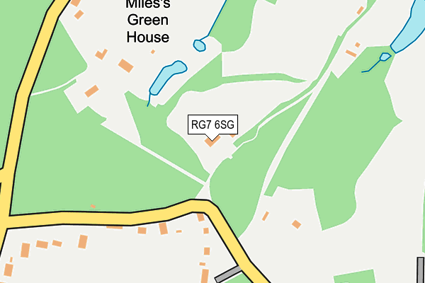 RG7 6SG map - OS OpenMap – Local (Ordnance Survey)